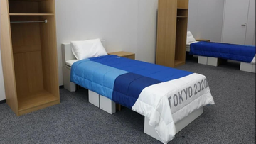 Tekturowe łóżka na igrzyskach olimpijskich. "By uniknąć zbliżeń"