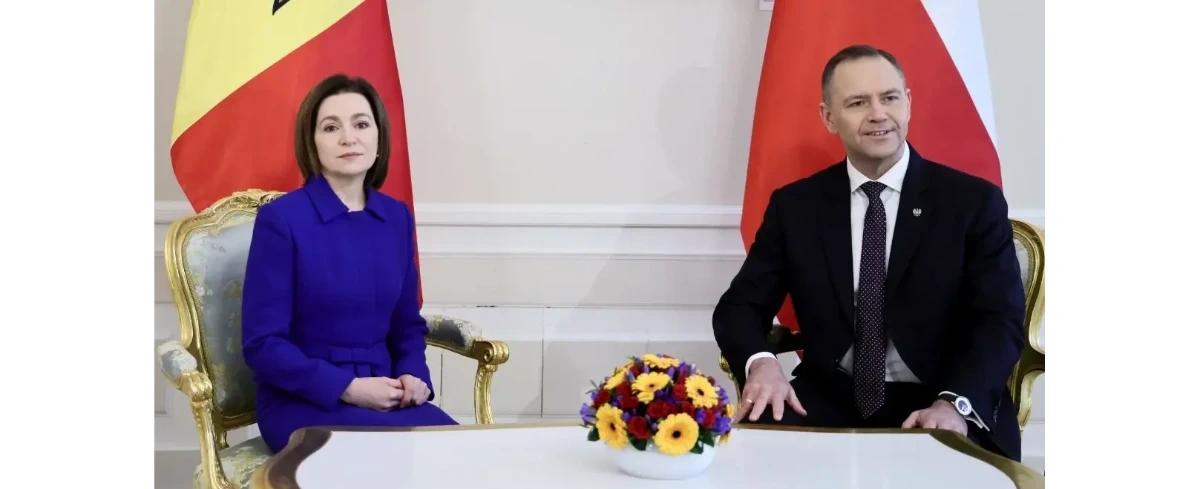 Prezydentka Mołdawii z wizytą w Warszawie. Oficjalne rozmowy