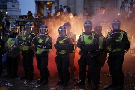 Finał Euro 2020 w Londynie. Policja zatrzymała 86 osób