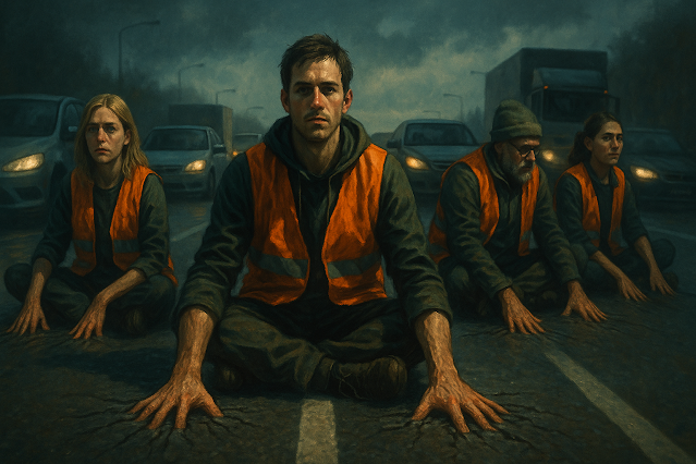 Dlaczego kleją się do asfaltu? Motywacje, etyka i skuteczność radykalnych protestów klimatycznych