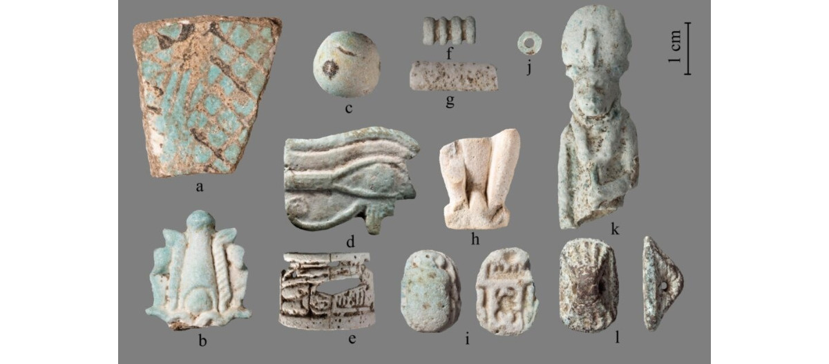 Znaczenie i użycie fajansu egipskiego oczami mieszkańców Tell el-Retaba