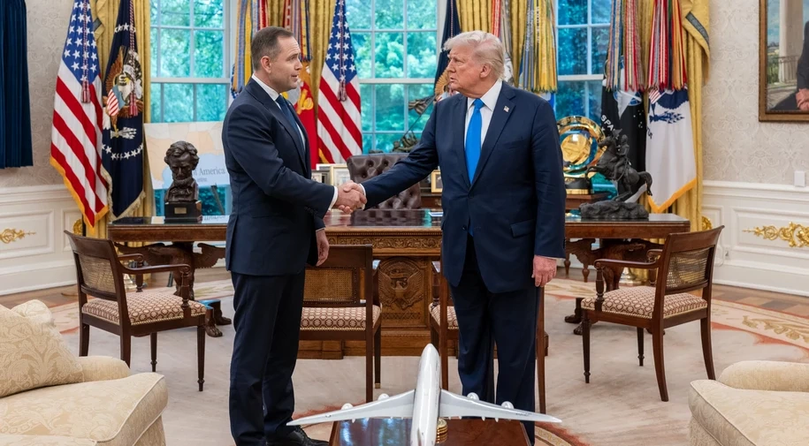 Trump zaprosił Nawrockiego do Białego Domu. Jest data