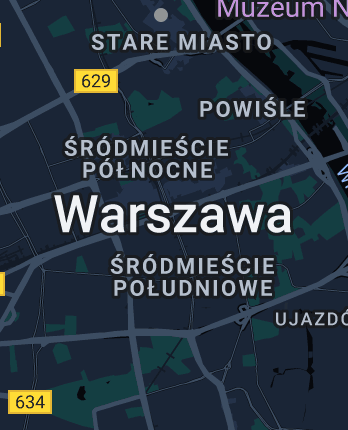 Groźny wypadek w centrum Warszawy. Mężczyzna jechał na masce rozpędzonego auta