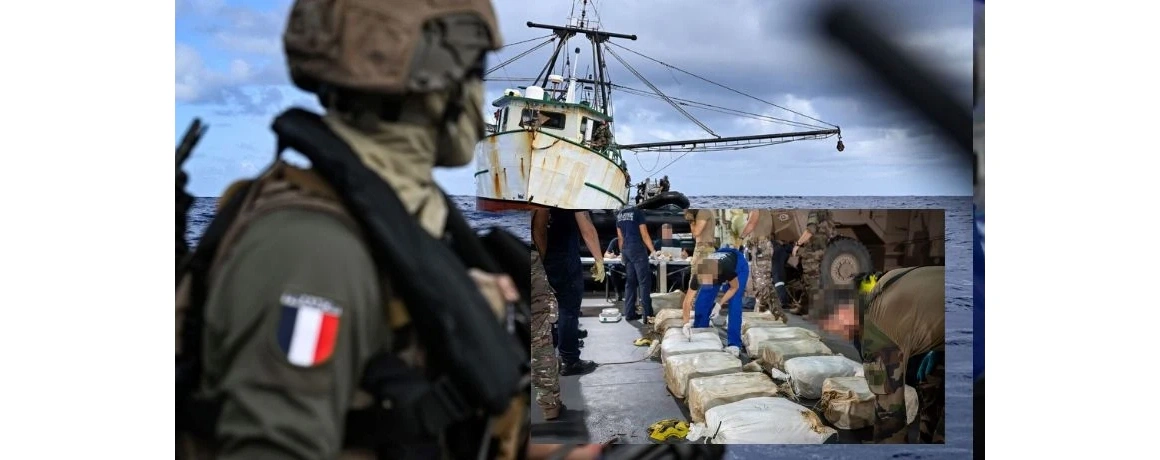 10 ton kokainy wartych pół miliarda euro. Brawurowa akcja na morzu