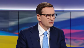 Premier Mateusz Morawiecki w programie "Gość Wydarzeń"