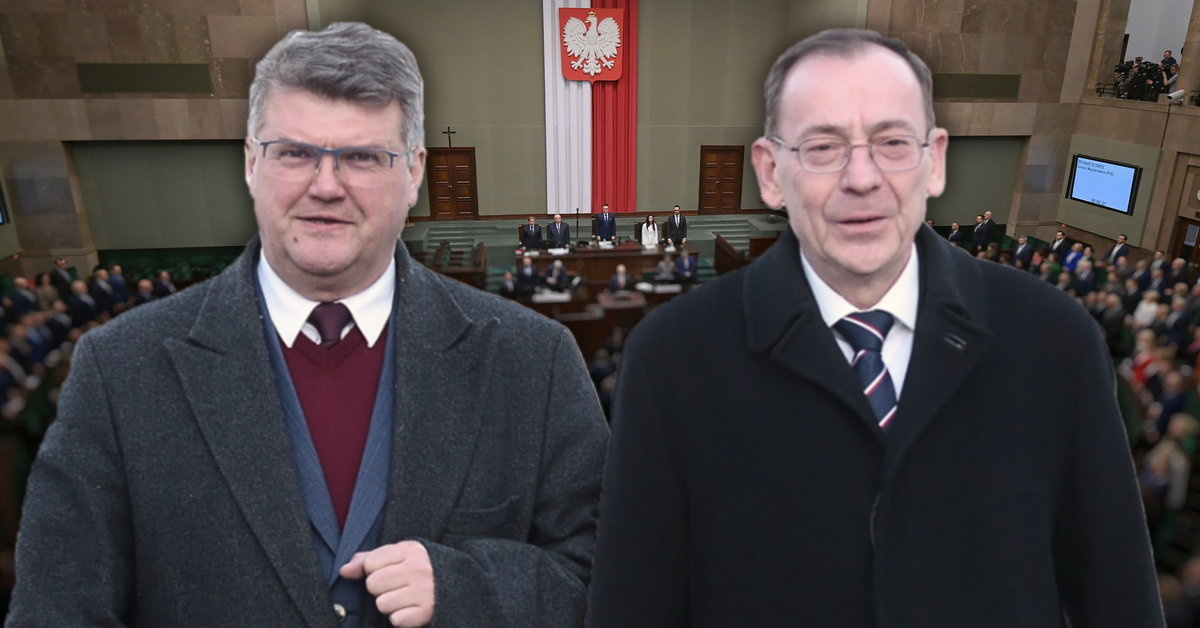 Powrót Kamińskiego i Wąsika do Sejmu. Siłowe zwarcie, prawny paraliż i "tony popcornu"