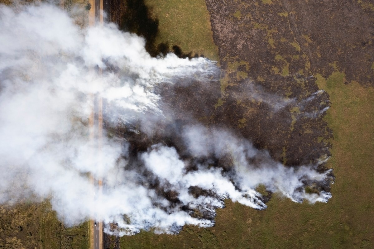 Płoną największe mokradła w Europie. Mińsk wysyła do akcji superciężki Mi-26