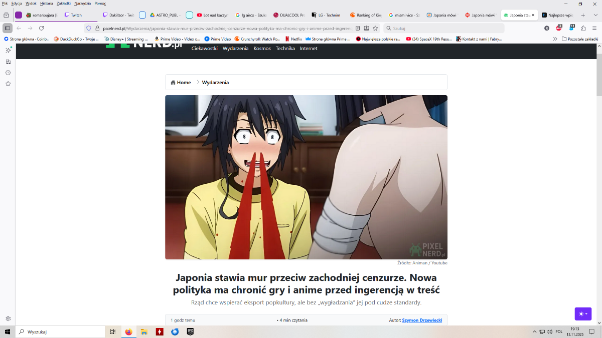 Japonia mówi "DOŚĆ" zachodniej cenzurze. Nowa polityka ma chronić gry i anime