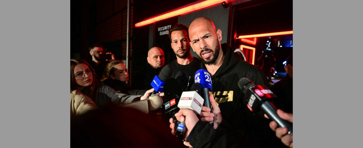 Akcja służb tuż przed galą. Andrew Tate i jego brat zatrzymani w USA