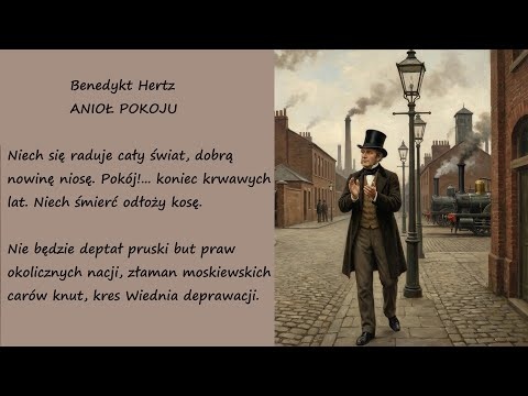 Anioł Pokoju Benedykt Hertz Poezja Wiersz