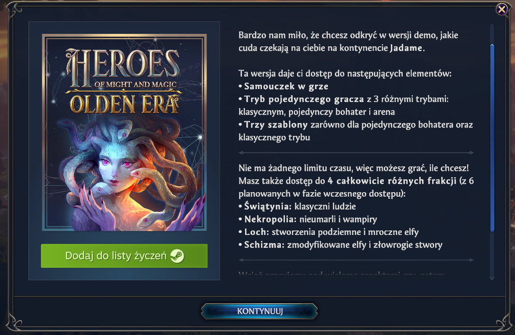 Heroes of Might and Magic: Olden Era - moje wrażenia