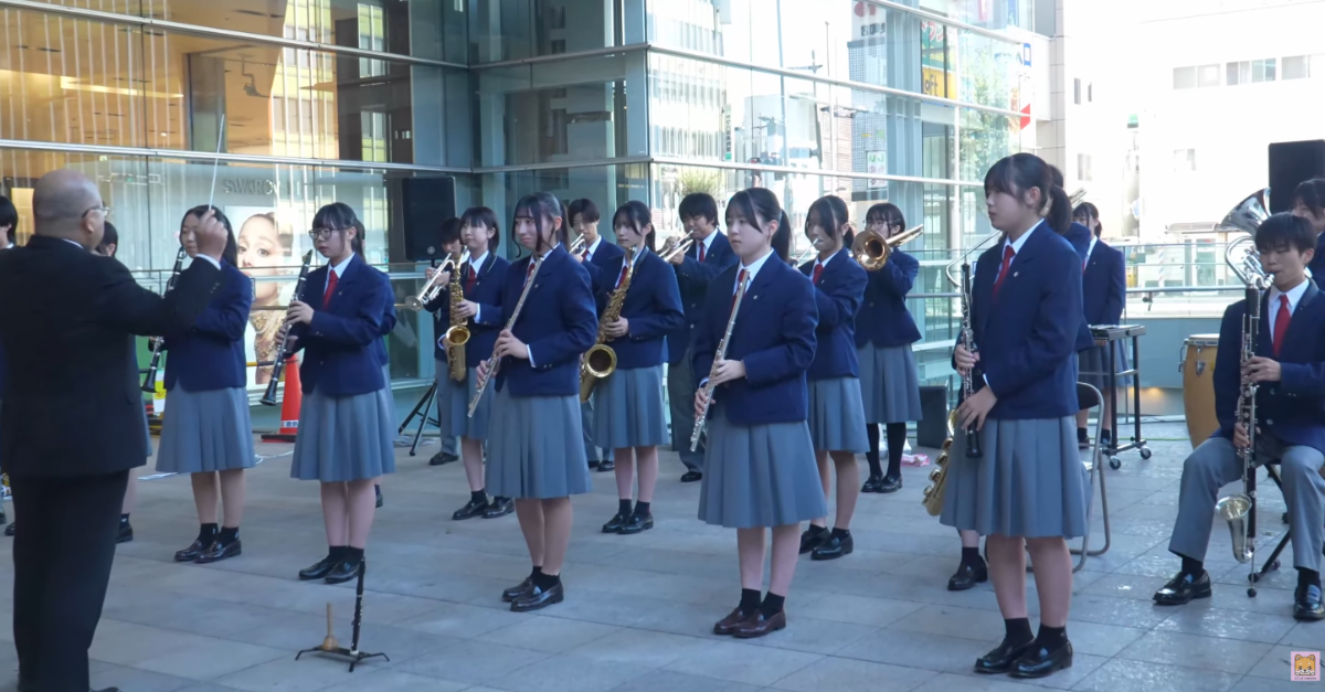 Ibaraki Prefectural Mito Sakuranomaki High School - Mini Concert Part 1 @ Mito Keisei Department Store, 18 October 2025-10-18