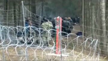SG: kolejna grupa migrantów przygotowuje się do nielegalnego przekroczenia granicy