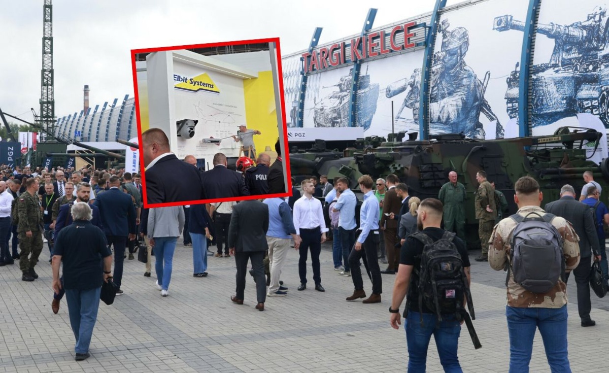 Incydent na MSPO. Atak na stoisko izraelskiej firmy