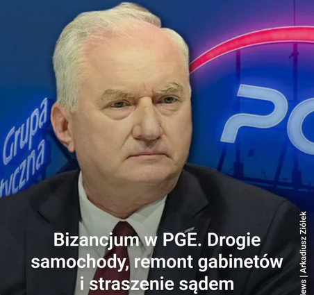 Bizancjum w PGE. Drogie samochody, remont gabinetów i straszenie sądem
