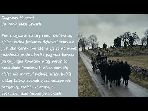 Co Robią Nasi Umarli Zbigniew Herbert Poezje Wiersze | Poezja Dla Duszy