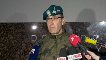 Granica. Gen. Piotrowski: mamy do czynienia z dezercją. Żołnierz zachował się w sposób nikczemny