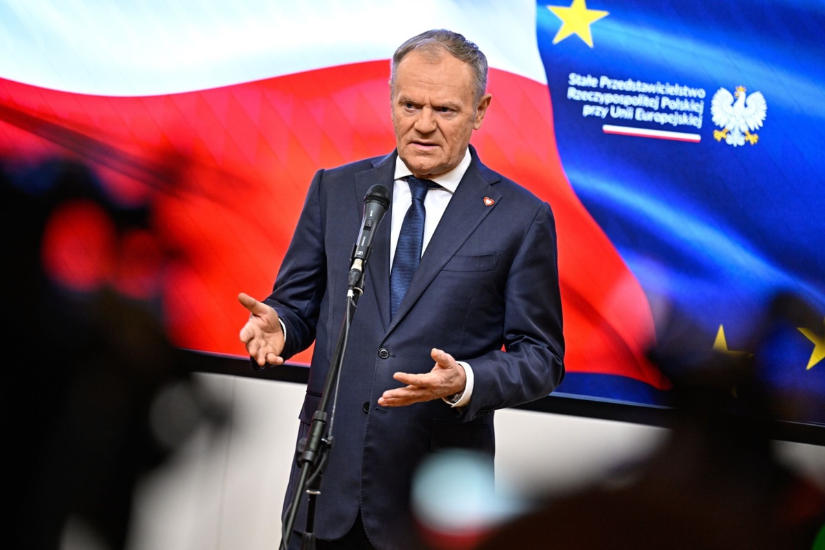 Kuriozalna konferencja Tuska. Dziennikarze nie rozumieli premiera