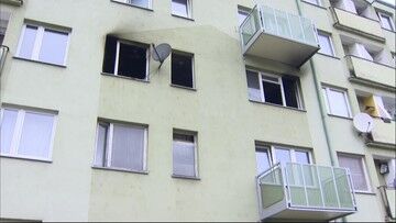 Tczew. Pożar w bloku mieszkalnym. Jedna osoba nie żyje, dwie w szpitalu