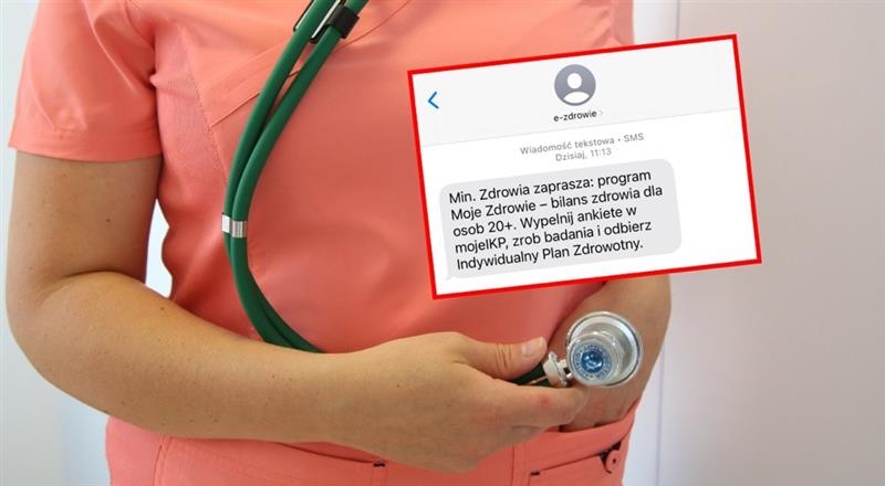 Polacy dostają SMS-y o bilansie zdrowia. Wyjaśniamy, o co chodzi