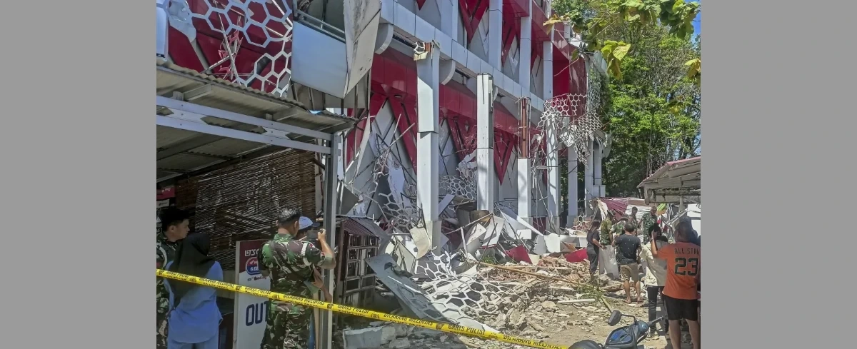 Silne trzęsienie ziemi w Indonezji