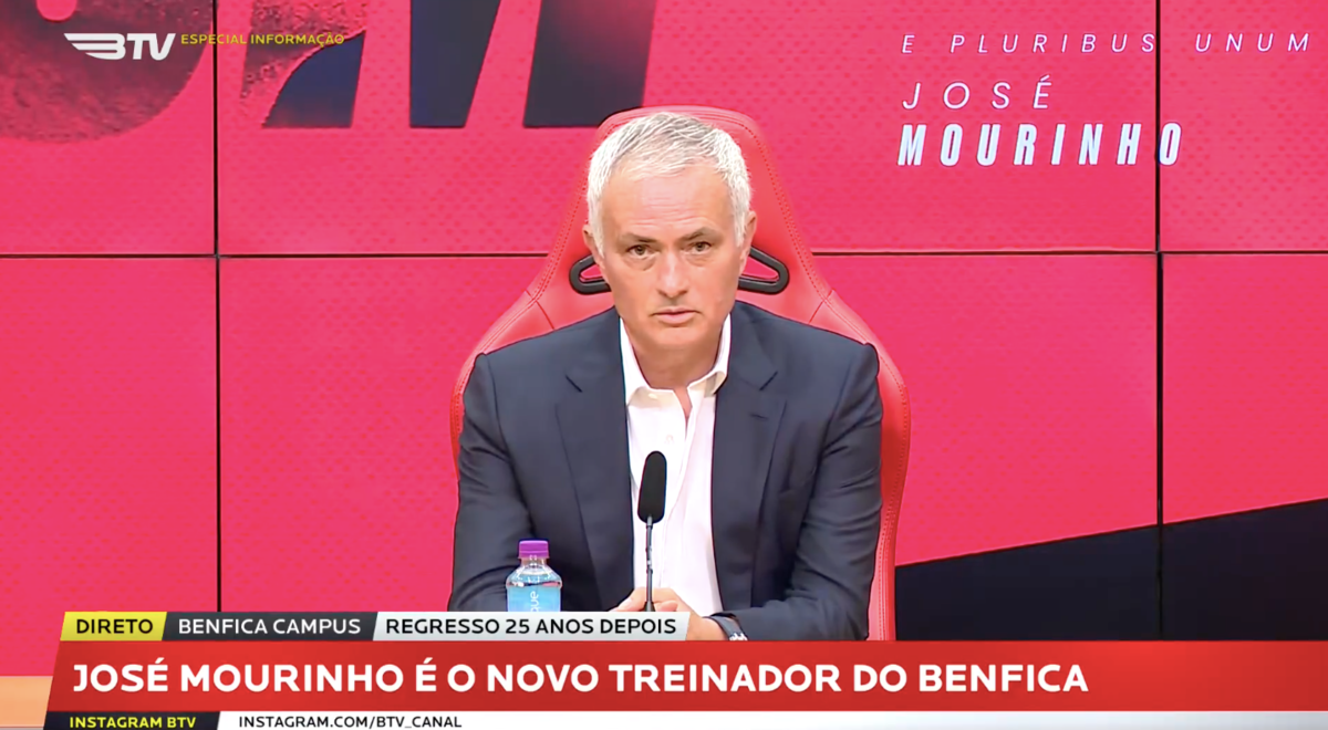 Mourinho po ćwierćwieczu wraca Benfiki Lizbona