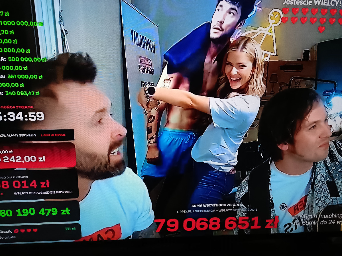 ZBIÓRKOSTREAM NA FUNDACJE CANCER FIGHTERS WYRWAŁ SIĘ SPOD KONTROLI ORGANIZATORA