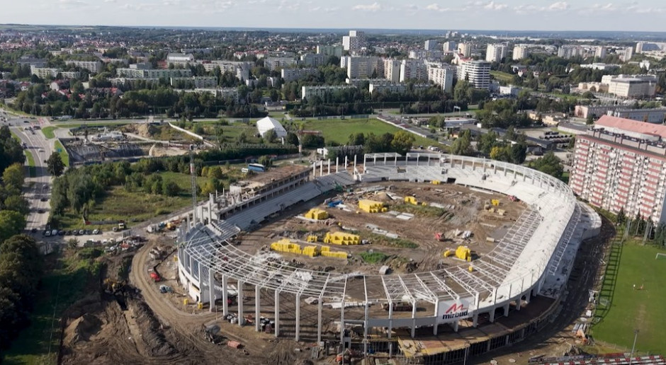 Nowy stadion w Polsce rośnie jak na drożdżach. Kolos pochłonie 200 mln zł