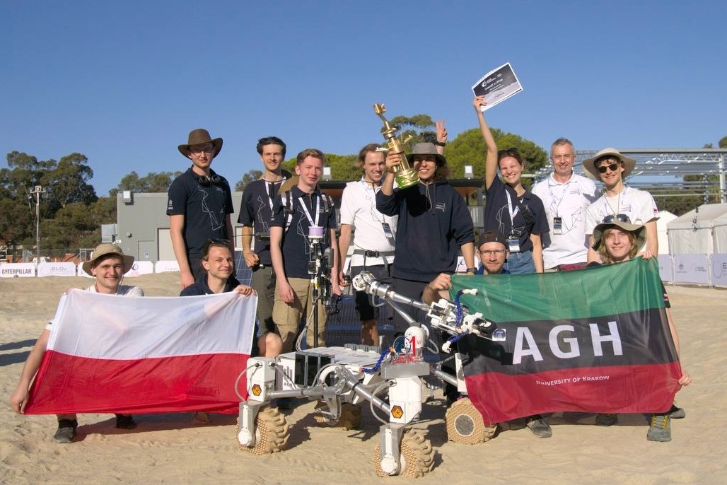 Zespół AGH Space Systems zwycięzcą prestiżowych zawodów Australian Rover Challenge 2025