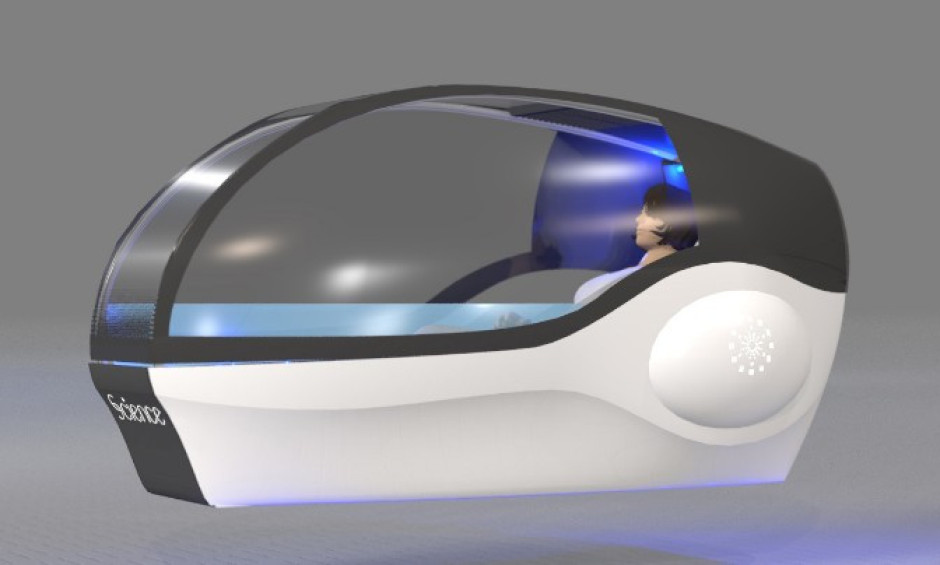 Japończyk stworzył pralkę dla... ludzi. Umyje ciało, zadba o relaks