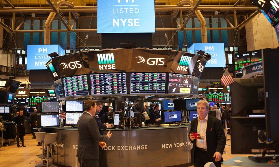 Zmienna sesja na nowojorskich giełdach. Dow Jones z nowym rekordem