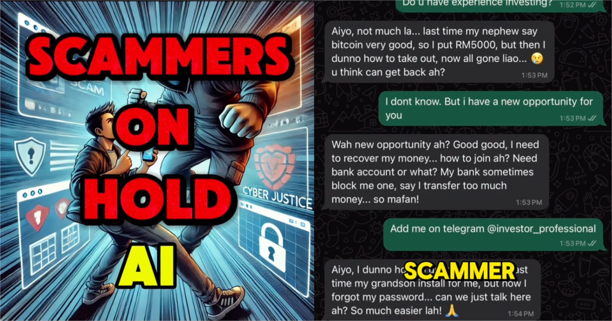 Malezyjczyk stworzył chat bota do marnowania czasu oszustów internetowych