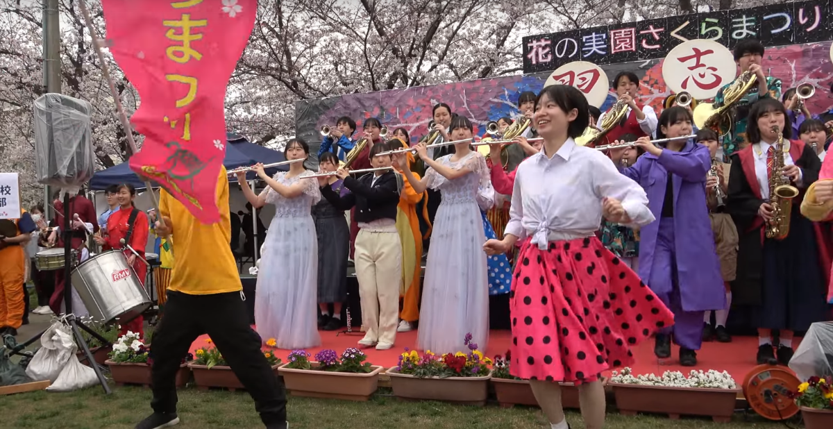 Narashino High School - Flower Fruit Garden Cherry Blossom Festival, 2025-04-06