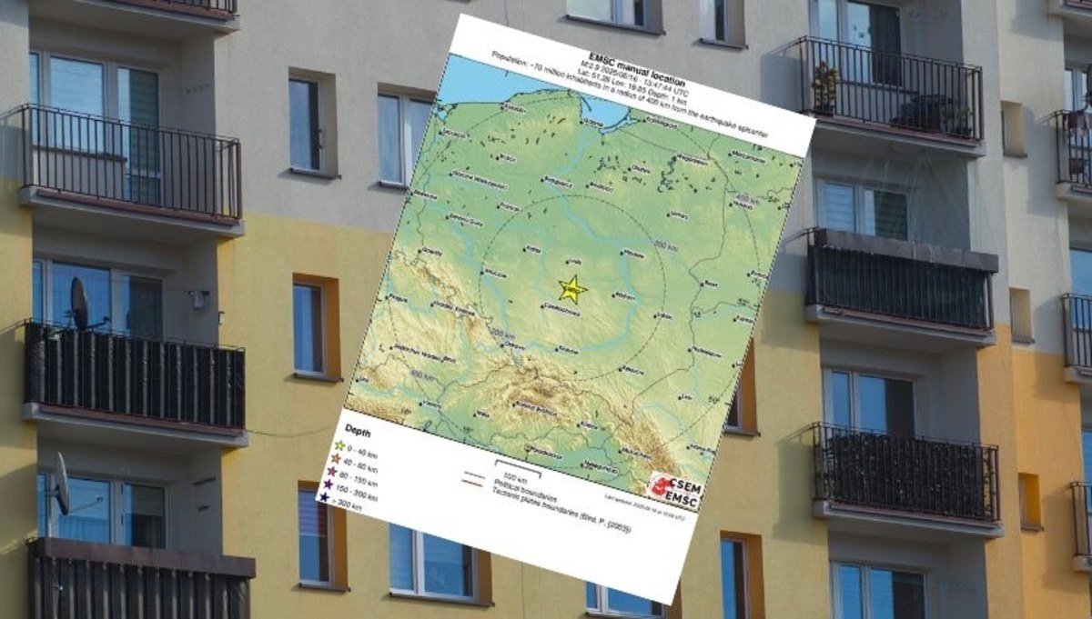 W Polsce zatrzęsła się ziemia