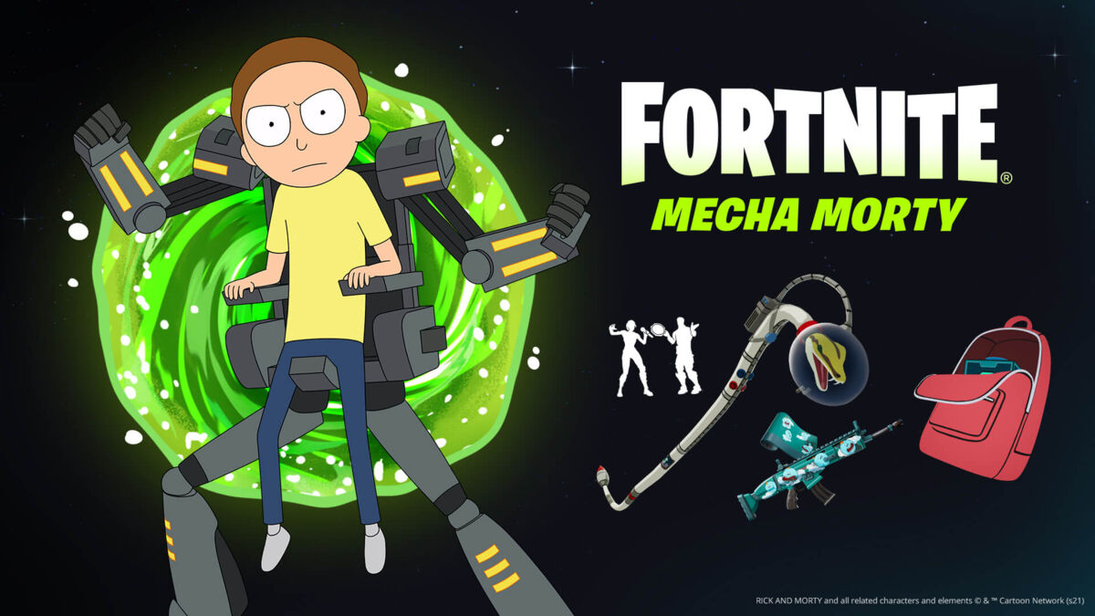 Fortnite - Morty trafił do gry. Zwiastun prezentuje bohatera