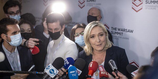 Morawiecki pytany o słowa Le Pen o Ukrainie: Nie musimy się we wszystkim zgadzać