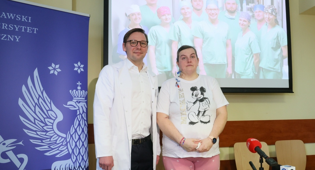 Pierwsza taka operacja nowotworu wątroby w Polsce