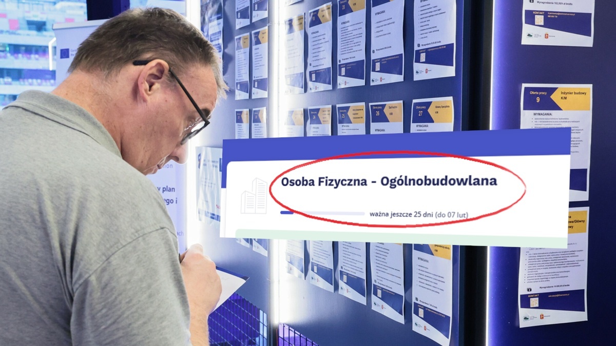 "Osoba pracodawcza" szuka "osoby fizycznej - ogólnobudowlanej". Absurdy z ogłoszeń