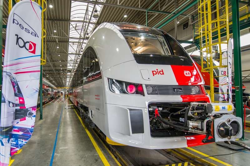 PESA przekazała setny pojazd dla Kolei Czeskich