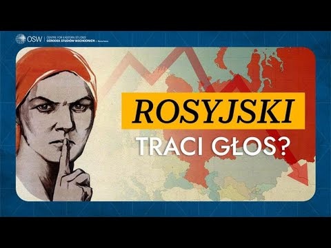 "Stan języka rosyjskiego. Czy świat przestaje mówić po rosyjsku?" - Ośrodek Studiów Wschodnich