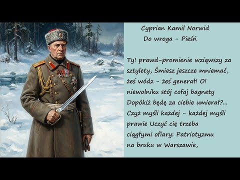 Do Wroga Cyprian Kamil Norwid Poezje Wiersze | Poezja Dla Duszy
