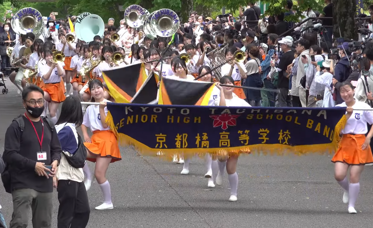 Kyoto Tachibana High School - Kansai Rose Expo 2025 / Marching Parade Scene 1, 2025-05-25