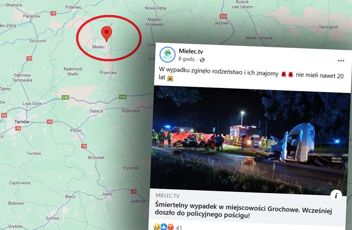 Pijany kierowca wymusił na nich pierwszeństwo. Zginęło troje nastolatków