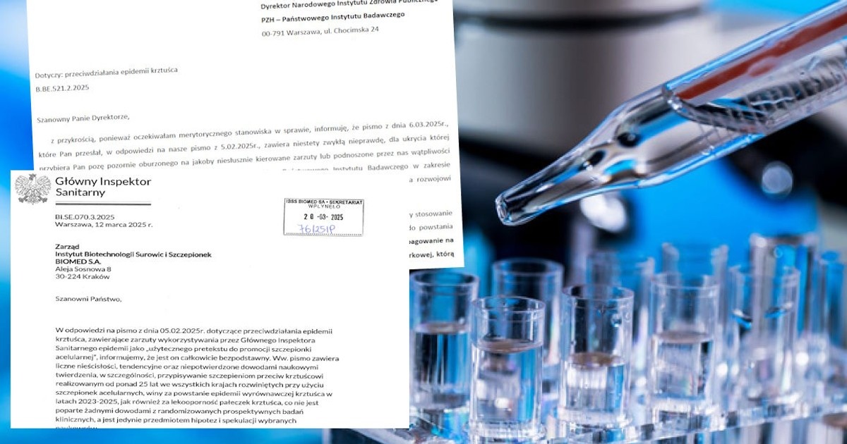 Epidemia krztuśca w Polsce. Producent szczepionek starł się z instytucjami rządowymi
