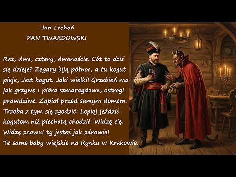 Pan Twardowski Jan Lechoń Poezje Wiersze