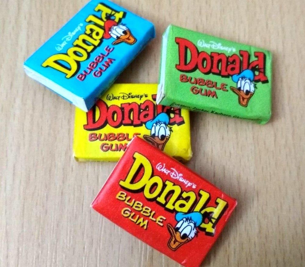 Na czym polegał fenomen gumy Donald?