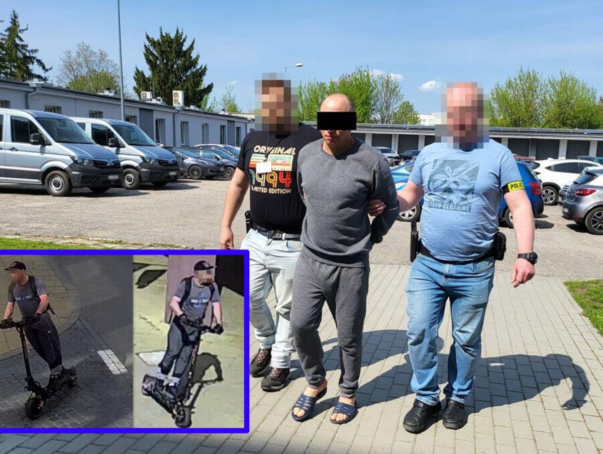 Mężczyzna, który na hulajnodze potrącił 13-latkę i uciekł, zatrzymany przez policję. Sąd aresztował go na trzy miesiące