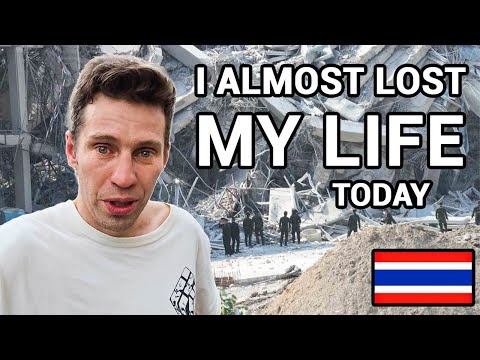 Przeżyłem trzęsienie ziemi w Bangkoku, Tajlandia 28.03.2025