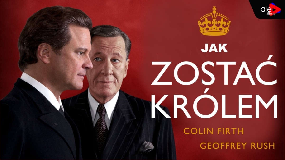 JAK ZOSTAĆ KRÓLEM | Colin Firth, Geoffrey Rush | dramat historyczny | cały film | lektor po polsku