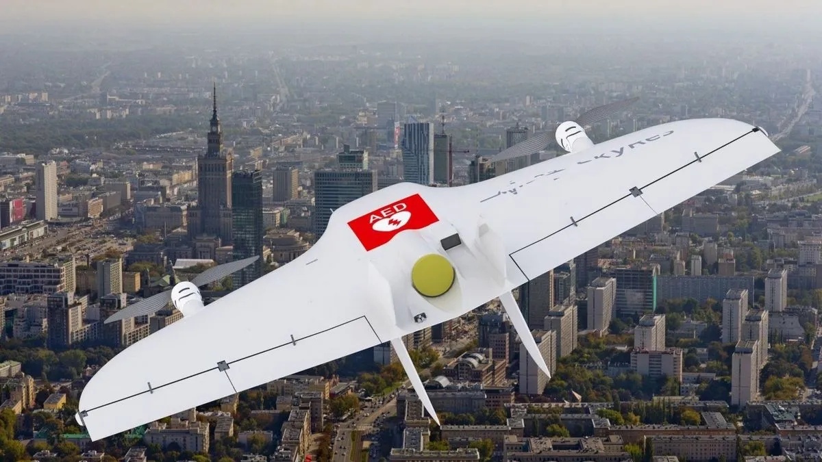 Polski dron prześcignie śmierć. Karetka nie ma z nim szans